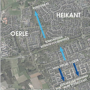 Plattegrond stroomgebied fase 2