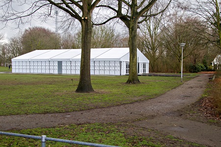 Stembureau Benensonpark - tent