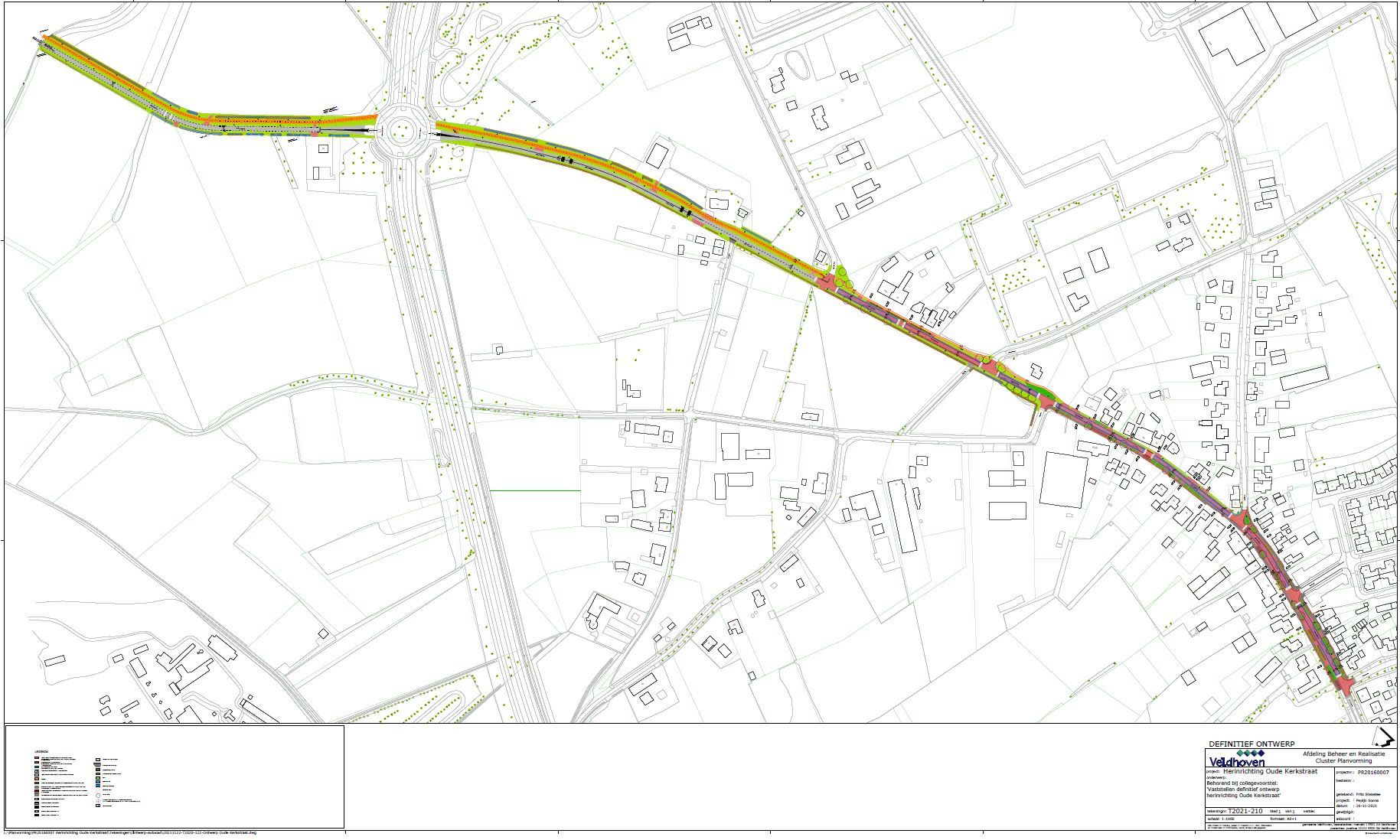 Vastgesteld definitief ontwerp Oude Kerkstraat