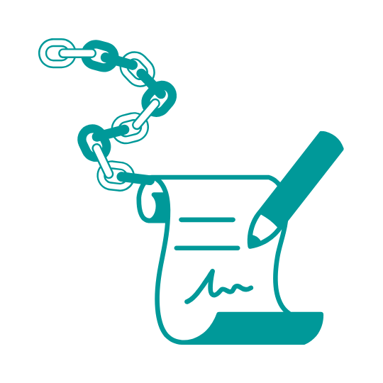 Voorbeeldsymbool verborgen misdaad